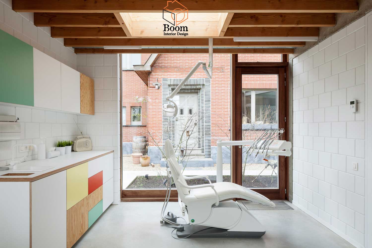 طراحی داخلی اکولوژیک مطب دندانپزشکی در بلژیک