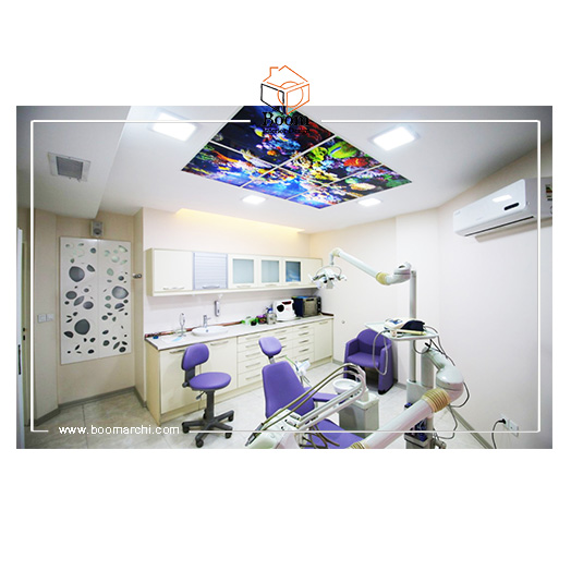 طراحی و اجرای مطب دندانپزشکی علامه