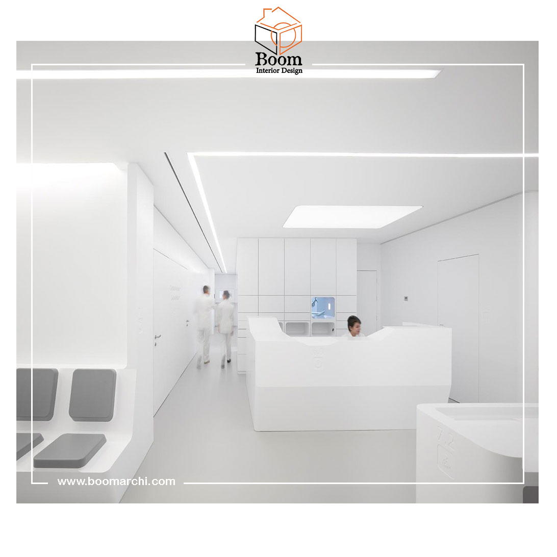 طراحی داخلی کلینیک دندانپزشکی در ایتالیا