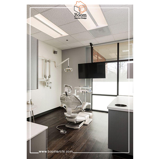 طراحی ودکوراسیون داخلی اتاق معاینه دندانپزشکی