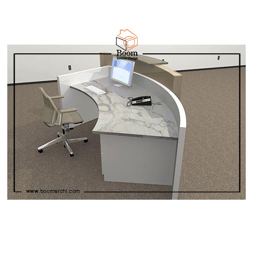 طراحی داخلی میز منشی مطب دندانپزشکی(قسمت دوم)