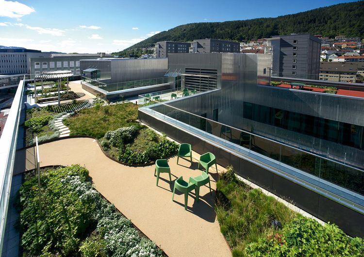طراحی داخلی بیمارستان روانپزشکی در نروژ
