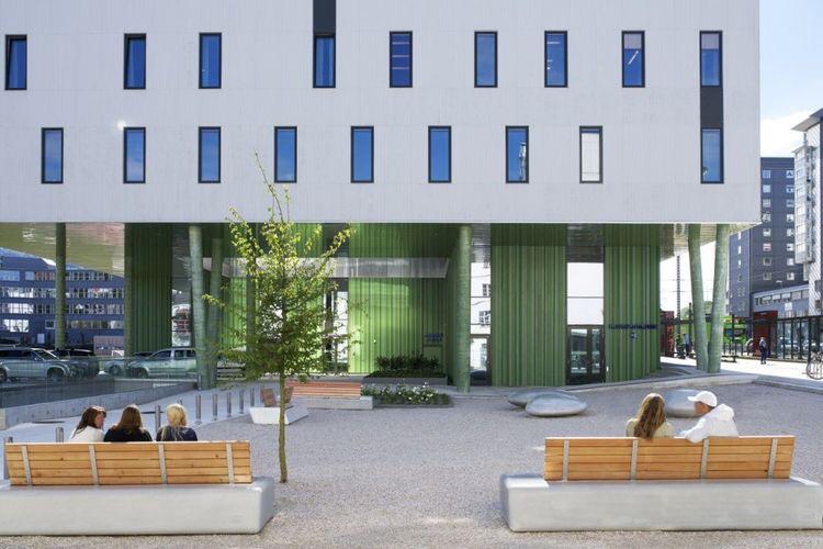 طراحی داخلی بیمارستان روانپزشکی در نروژ