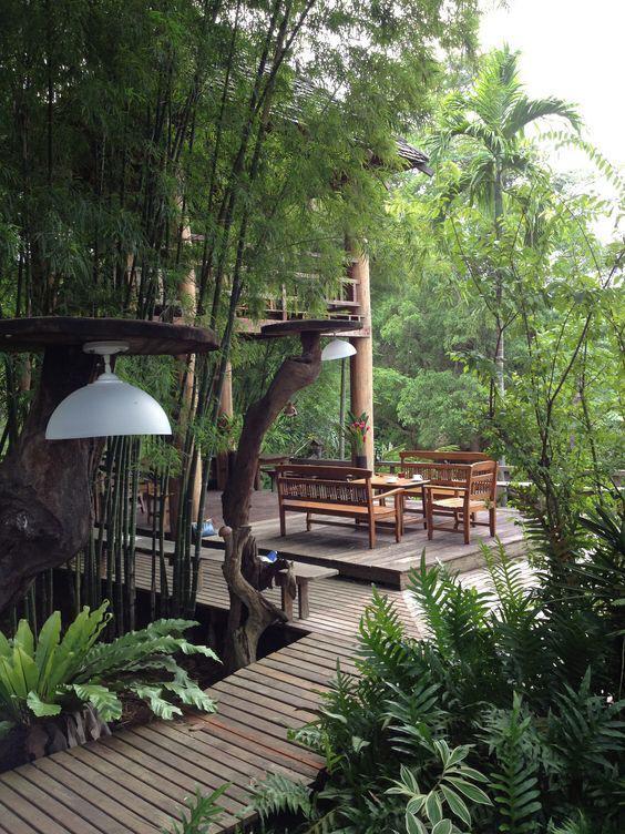 طراحی هتل درختی در جنگلهای اندونزی