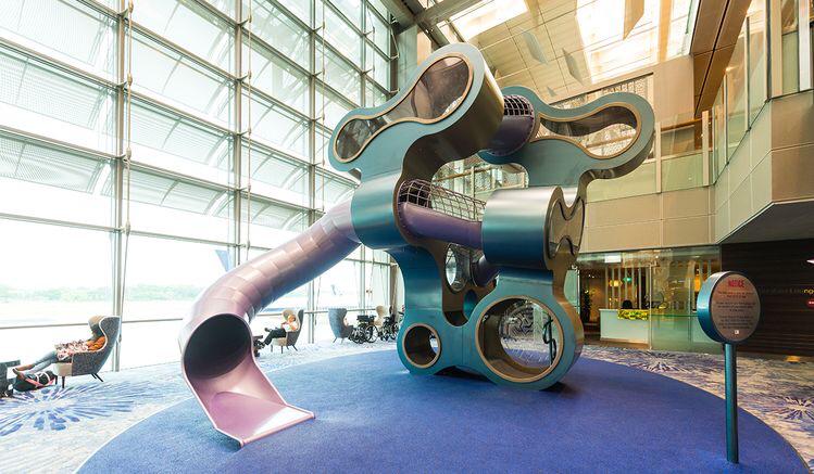 معماری داخلی فرودگاه چانگی سنگاپور