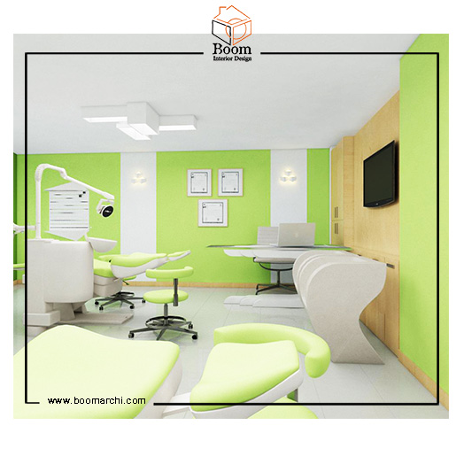 طراحی مطب دندانپزشکی لوکس